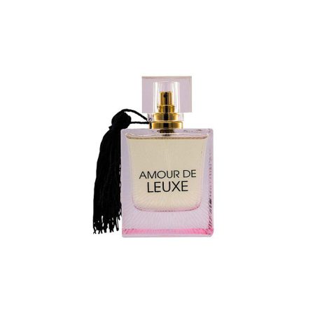 عطر ادکلن فراگرنس ورد آمور دلوکس رایحه لالیک لامور Fragrance World - Amour De Leuxe